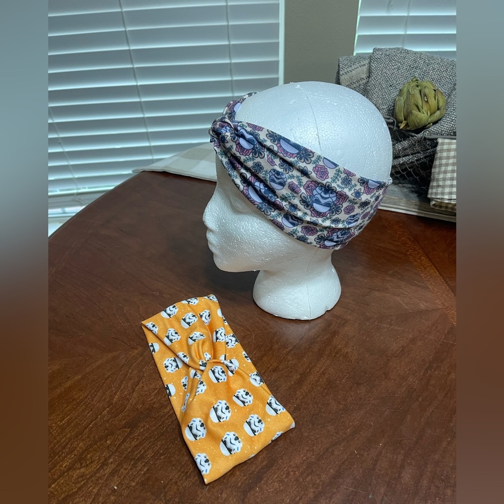 Star wars headband wrap turban set of 2